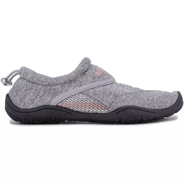 Nautica Womens Rawan Athletic Water Shoes Barefoot Beach Sports Summer ShoeGrey