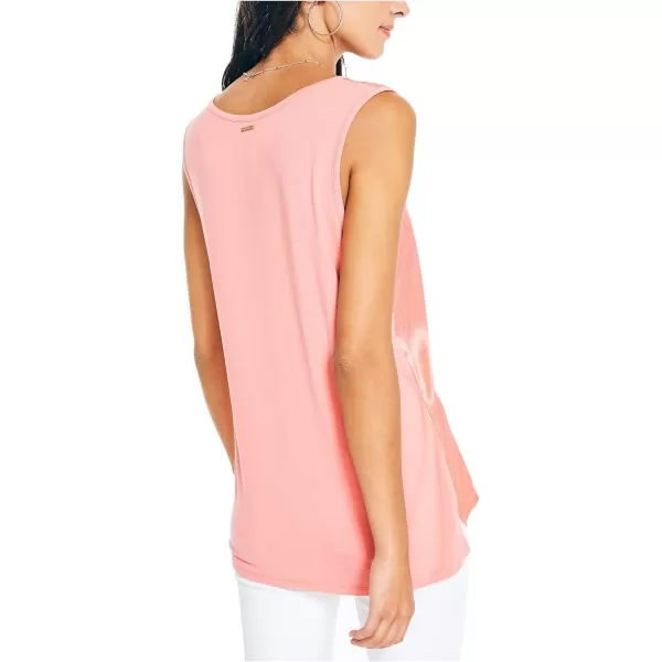 Nautica Womens Satin Tank TopPale Coral