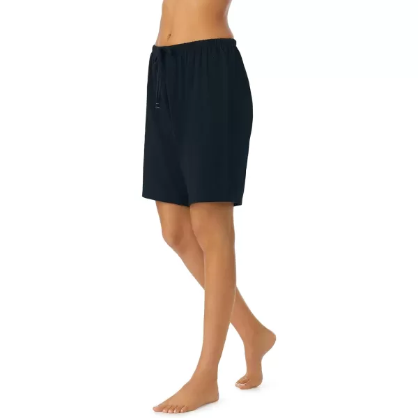 Nautica Womens Sleepwear Cotton Jersey Knit Pajama Bermuda Sleep Shorts Regular and Plus SizeBlack
