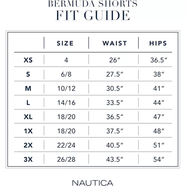 Nautica Womens Sleepwear Cotton Jersey Knit Pajama Bermuda Sleep Shorts Regular and Plus SizeHeather Blue