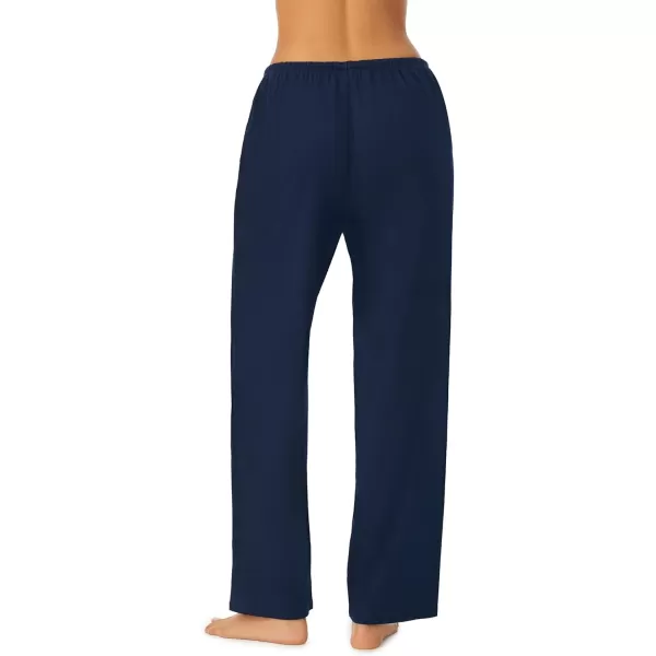 Nautica Womens Sleepwear Cotton Jersey Knit Pajama Sleep Pants Regular and Plus SizeNavy