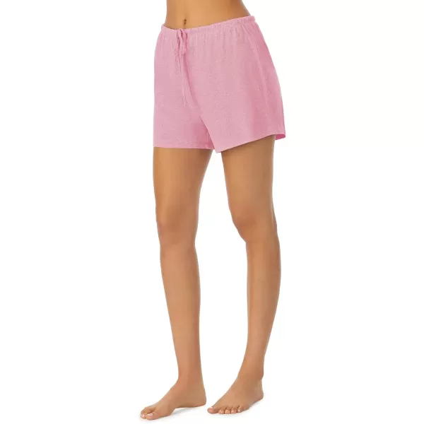 Nautica Womens Sleepwear Cotton Jersey Knit Pajama Sleep Shorts Regular and Plus SizeHeather Pink