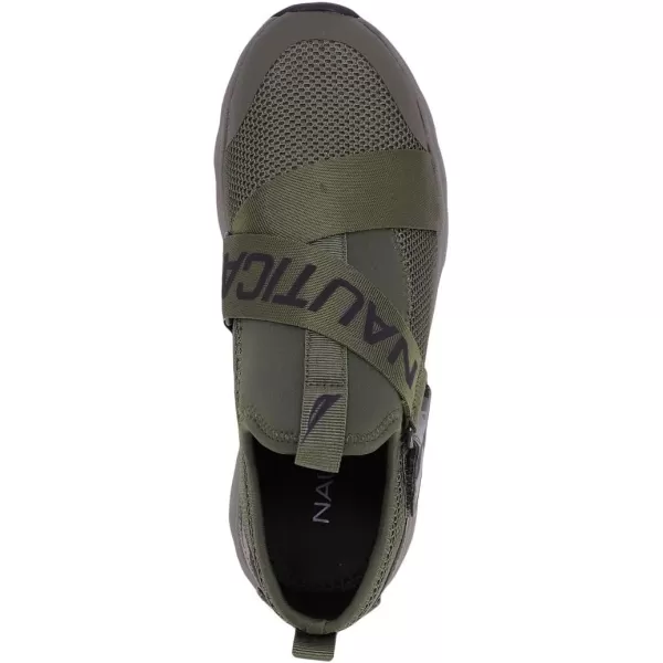 Nautica Womens SlipOn Sneakers  Comfortable Running Shoes Stylish  Easy to Wear  Perfect for Everyday WearBrennaolive Camo