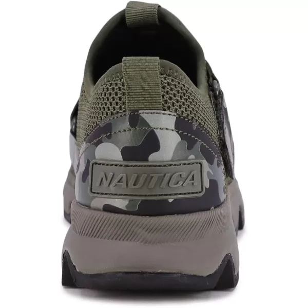 Nautica Womens SlipOn Sneakers  Comfortable Running Shoes Stylish  Easy to Wear  Perfect for Everyday WearBrennaolive Camo