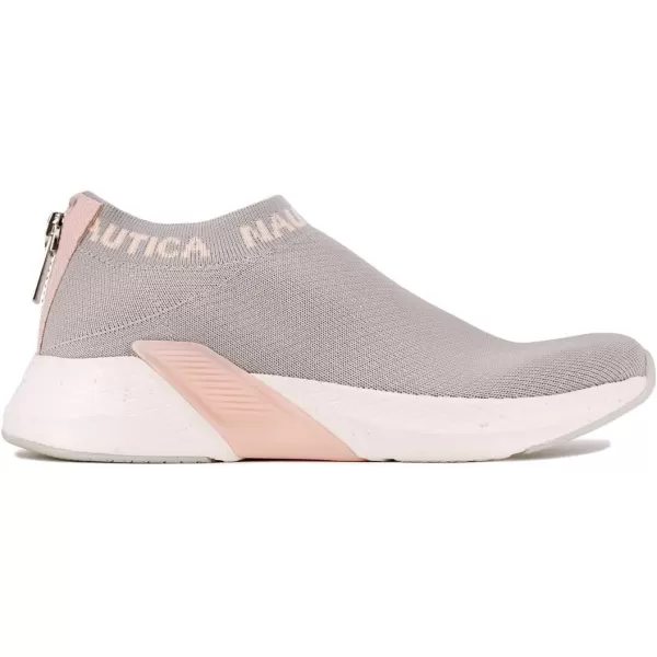 Nautica Womens SlipOn Sneakers  Comfortable Running Shoes Stylish  Easy to Wear  Perfect for Everyday WearGreyferiha