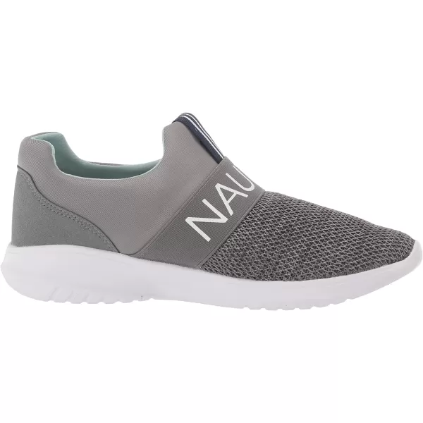 Nautica Womens SlipOn Sneakers  Comfortable Running Shoes Stylish  Easy to Wear  Perfect for Everyday WearRadical Grey