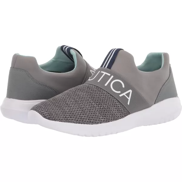 Nautica Womens SlipOn Sneakers  Comfortable Running Shoes Stylish  Easy to Wear  Perfect for Everyday WearRadical Grey