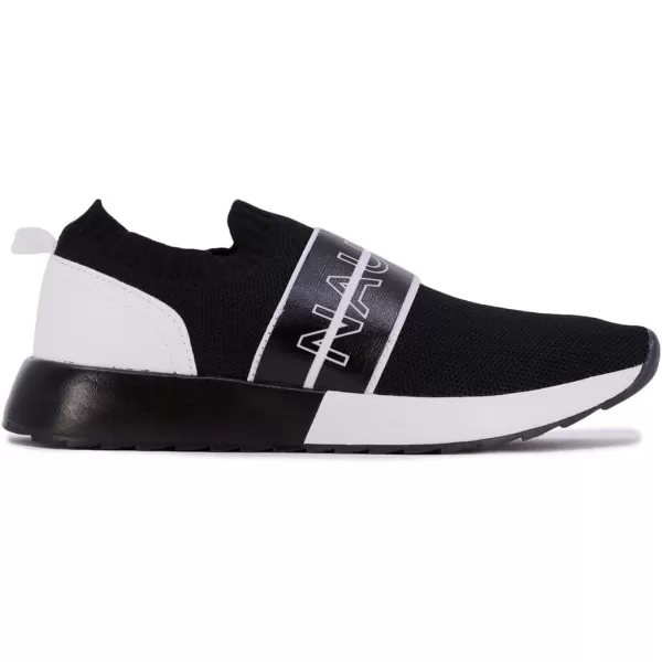 Nautica Womens SlipOn Sneakers  Comfortable Running Shoes Stylish amp Easy to Wear  Perfect for Everyday WearAmiblack White