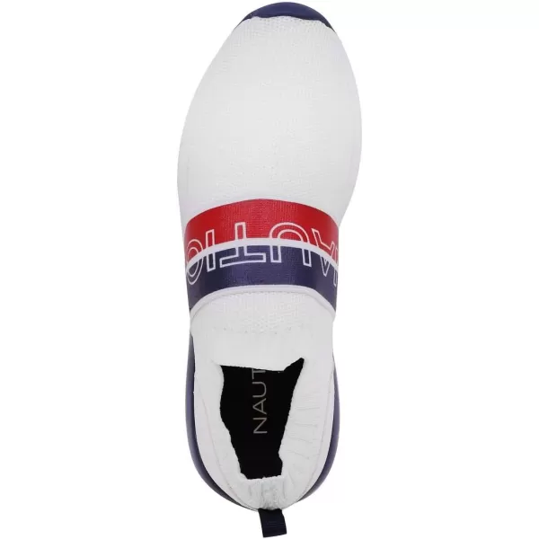 Nautica Womens SlipOn Sneakers  Comfortable Running Shoes Stylish amp Easy to Wear  Perfect for Everyday WearAmiwhite