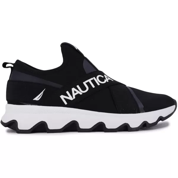 Nautica Womens SlipOn Sneakers  Comfortable Running Shoes Stylish amp Easy to Wear  Perfect for Everyday WearBrynleeblack