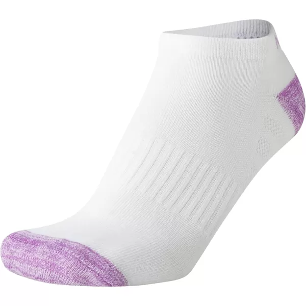 Nautica Womens Socks  Athletic Cushion Low Cut Socks 6 PackWhite Assortment