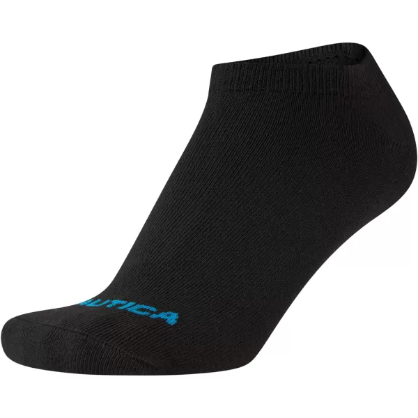 Nautica Womens Socks  Lightweight Athletic Low Cut Socks 6 PackBlack