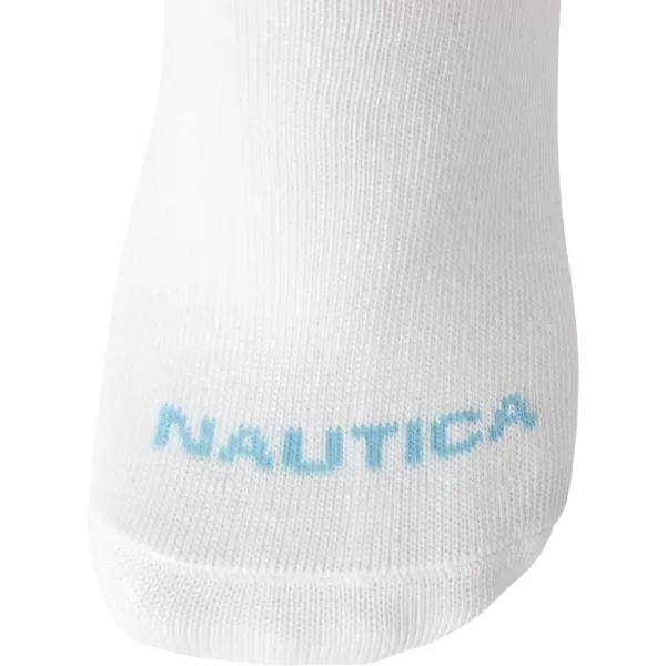 Nautica Womens Socks  Lightweight Athletic Low Cut Socks 6 PackGreyWhiteBlack