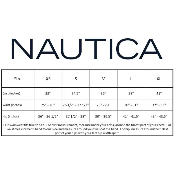 Nautica Womens Standard One Piece Swimsuit Binding Mio Tummy Control Quick Dry Removable Cup Adjustable Strap Bathing SuitRed