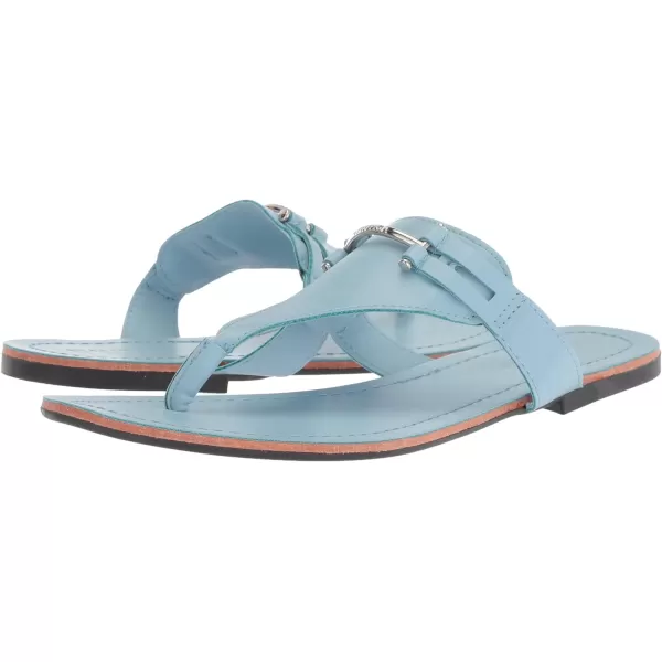 Nautica Womens Thong Strap Sandal FlipFlop Boat SlideLight Blue