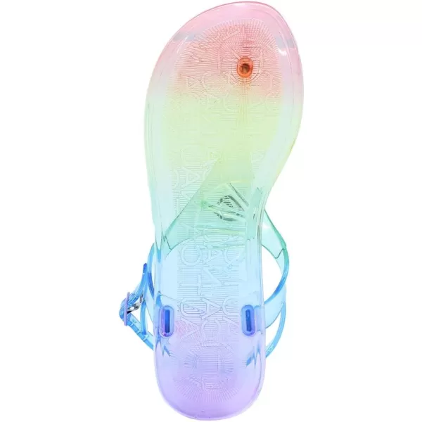 Nautica Womens Thong Strap Sandal FlipFlop Boat SlideRainbowgustava