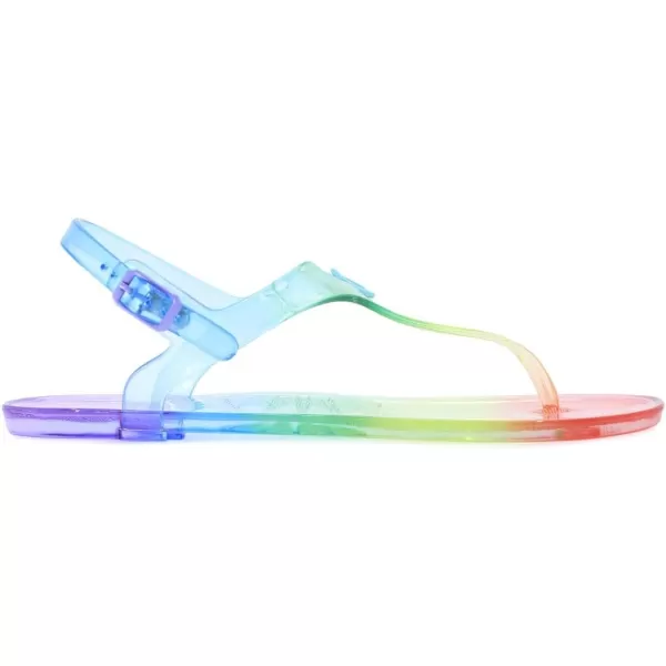 Nautica Womens Thong Strap Sandal FlipFlop Boat SlideRainbowgustava