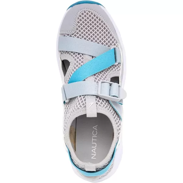 Nautica Womens Water Shoes Jogging Quick Dry Pool Sports Sneaker AslinGrey Teal