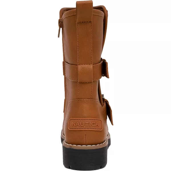 Nautica Womens Winter Boots  Ladies Faux Fur Lined Mid Calf Zipper Snow Riding ShoesCalavartan