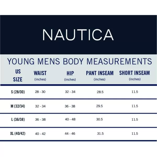 Nautica Young Mens Uniform Jogger ShortNavy