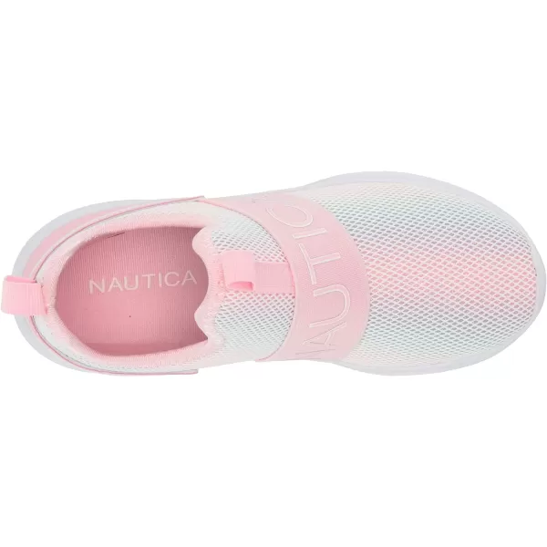 Nautica Youth Girls SlipOn Athletic Sneakers  Stylish Running and Tennis Shoes for Little and Big KidsAloisemulti Pink