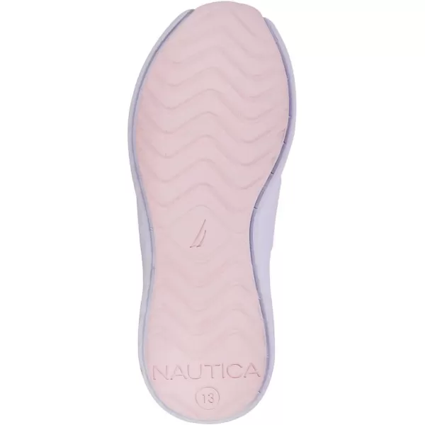Nautica Youth Girls SlipOn Athletic Sneakers  Stylish Running and Tennis Shoes for Little and Big KidsPale Tie Dye