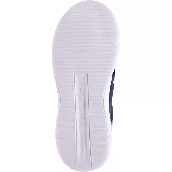 Nautica Youth Girls SlipOn Athletic Sneakers  Stylish Running and Tennis Shoes for Little and Big KidsWafflenavyPink