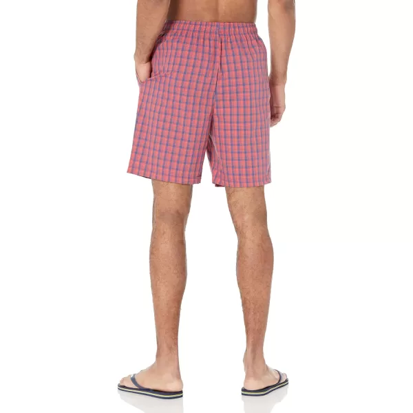 Nautica mens Jclass Sleep ShortPajama BottomSailor Red