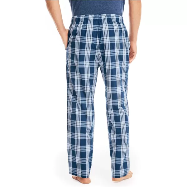 Nautica mens Plaid Sleep PantEstate Blue
