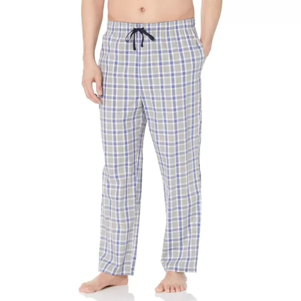 Nautica mens Plaid Sleep PantGrey Heather