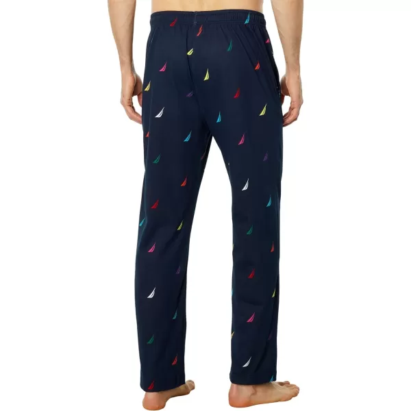 Nautica mens Pride Jclass Print Sleep PantNavy