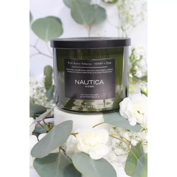 Wild Honey  Tobacco by Nautica Luxury Soy Wax CandleWild Honey  Tobacco by Nautica Luxury Soy Wax Candle