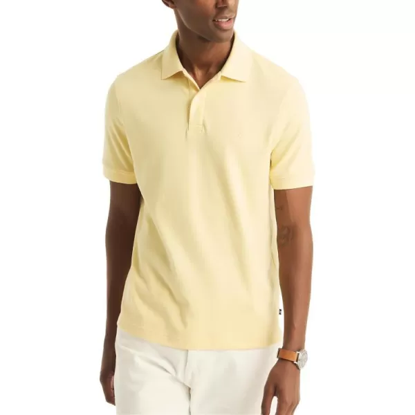 Mens Classic Fit Interlock PoloMellow Yellow