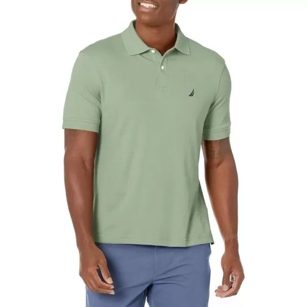 Mens Classic Fit Interlock PoloSea Spray