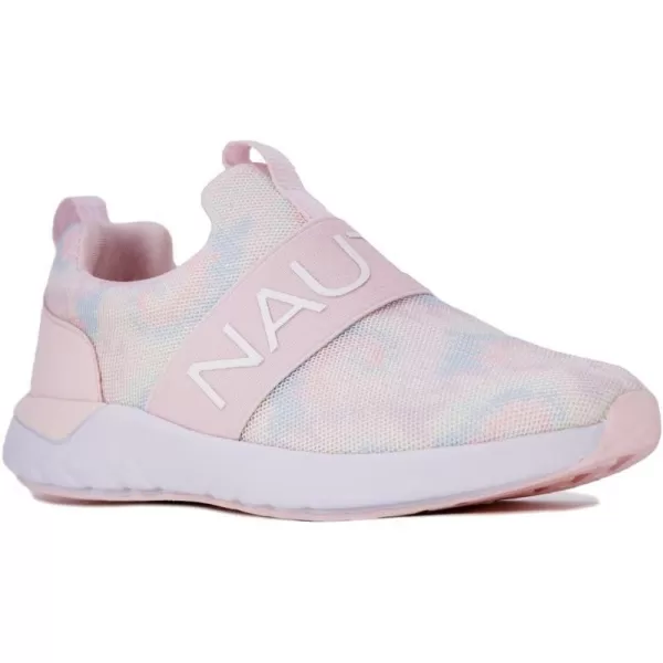 NAUTICA Kids Girls Youth Athletic Fashion Sneakers  SlipOn Style for Little Kids and Big KidsPastel Tie Dye