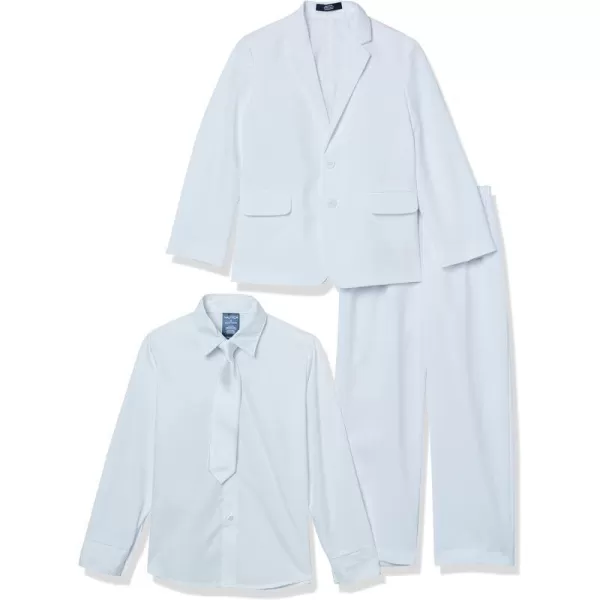 Nautica Baby Boys 4Piece Tuxedo with Dress Shirt Bow Tie Jacket and PantsWhite