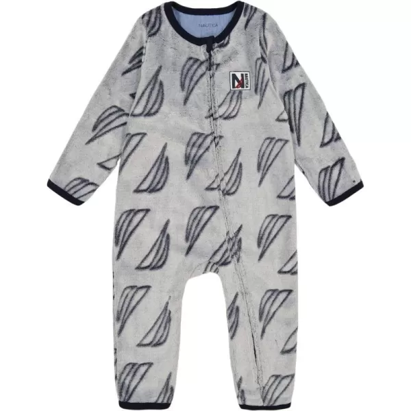 Nautica Baby Boys CoverallBlue Print