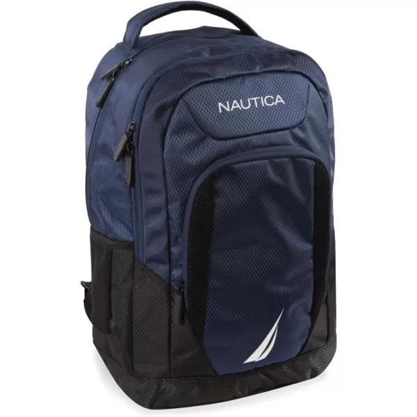 Nautica Backpack Grey Black 18Navy Black