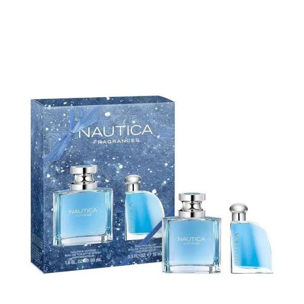 Nautica Blue Sail Eau de Toilette for Men 05 Fluid Ounce2 Piece Set 110 Fl Oz Pack of 2