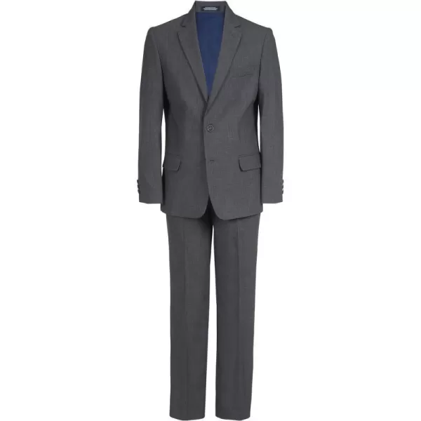 Nautica Boys 2Piece Formal SuitCharcoal Heather