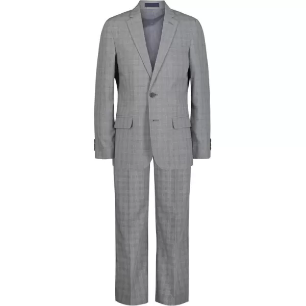 Nautica Boys 2Piece Formal SuitMedium Grey Stripe