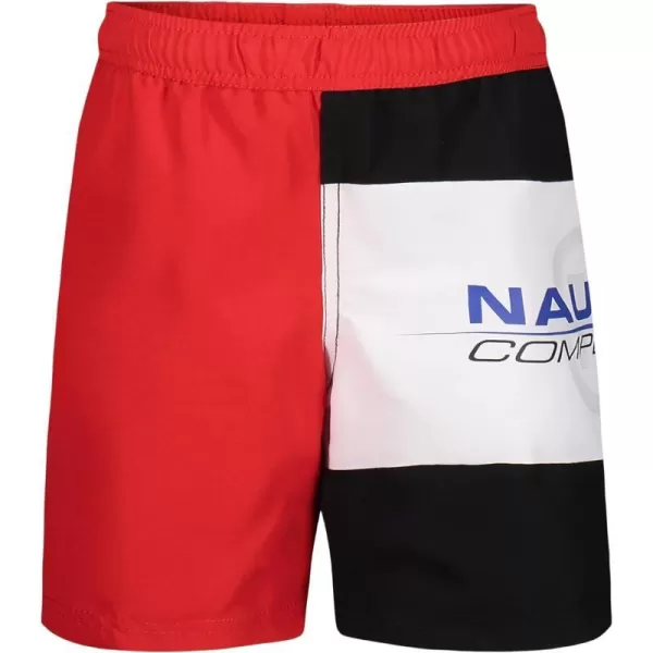 Nautica Boys Competition Swim Trunk with UPF 50 Sun ProtectionBright Red Cb