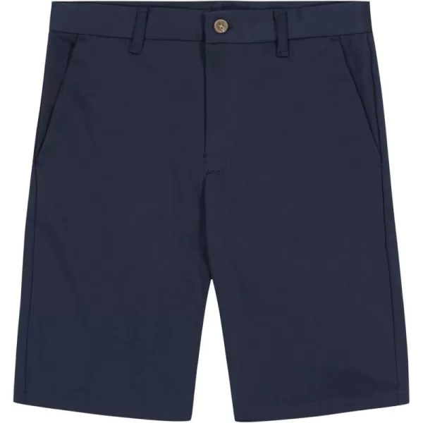 Nautica Boys School Uniform Flat Front Twill ShortNavy