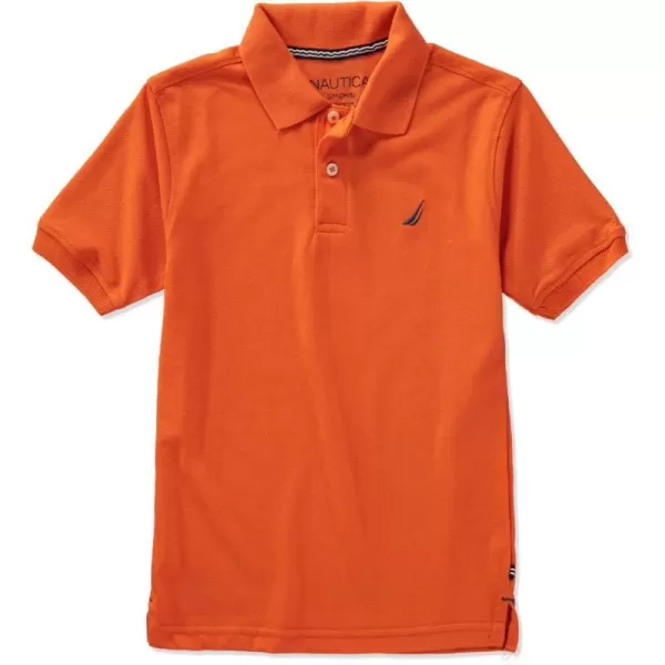 Nautica Boys Short Sleeve Anchor PoloFireside