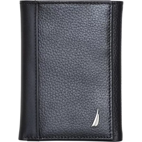 Nautica Classic JClass Leather Bifold WalletNautica Mens Mens Trifold Leather Wallet Belt Black