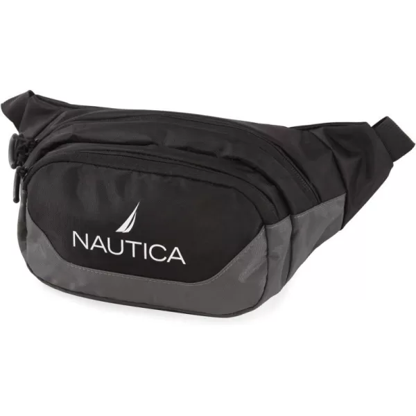 Nautica Fanny PackBlackGrey