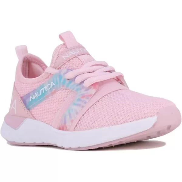 Nautica Girls Kids Sneakers Athletic Fashion LaceUp Tennis Sports Running ShoesBig Kid Little Kid ToddlerParks Pale Pink