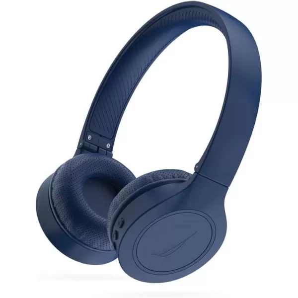 Nautica H120 Bluetooth Headphones OnEar Wireless Headphones with Builtin Microphone Bluetooth v50 Wireless and Wired Stereo Headset with Deep Bass Foldable OverEar Headphones Navy NavyNAVY NAVY