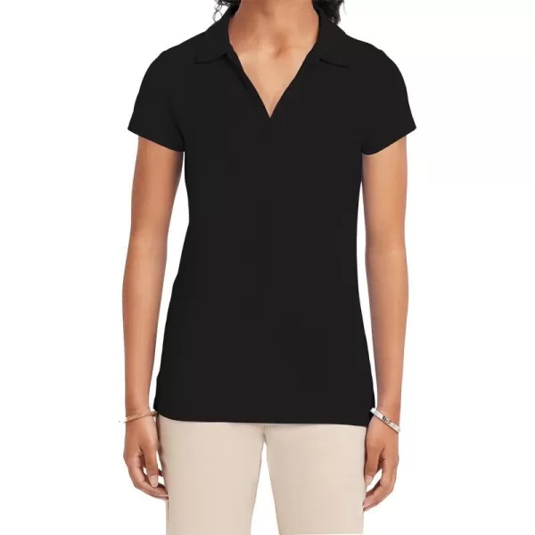 Nautica Juniors Uniform Short Sleeve Performance PoloBlack