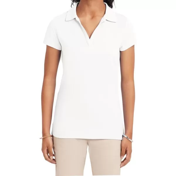 Nautica Juniors Uniform Short Sleeve Performance PoloWhite